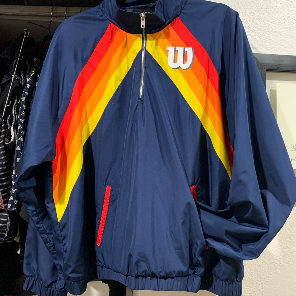 F21 - Wilson Collab Windbreaker (3x) NEVER WORN